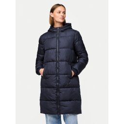 Pieces Зимно яке 17115627 Тъмносин Regular Fit