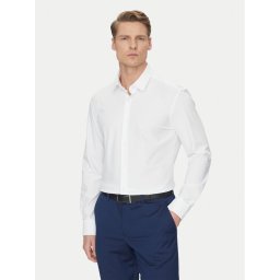 Boss Риза P-Hank-S-Kent-C1-222 50503554 Бял Slim Fit