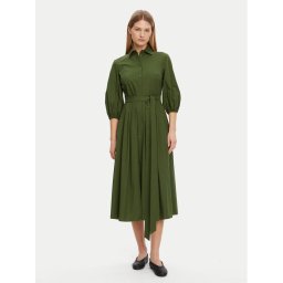 Weekend Max Mara Рокля тип риза Kenita 2515221202 Зелен Regular Fit