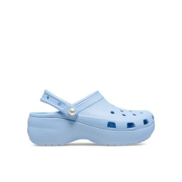Crocs Чехли Classic Platform Pearl Clog 211231 Син