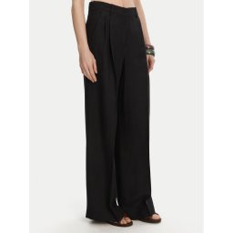 Weekend Max Mara Панталони тип палацо Veliero 2515131132 Черен Wide Leg