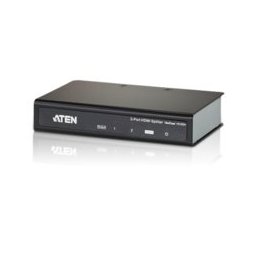 HDMI сплитер ATEN VS182A, от 1x HDMI(ж) към 2x HDMI(ж), до 15м, до Ultra HD резолюция, 3D поддръжка, 1 устройство