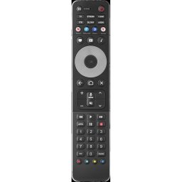 Дистанционно One For All Smart Control PRO 6, универсално, Bluetooth, контролира до 4 устройства, четири клавишни комбинации за приложения, брой бутони 51, 4х AAA, черно