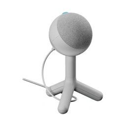 Микрофон Logitech Yeti Orb (988-000558), кондензаторен, кардиоиден, 24-bit/48kHz запис, USB, RGB подсветка, бял