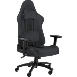 Геймърски стол Corsair TC100 RELAXED - Fabric Black/Grey