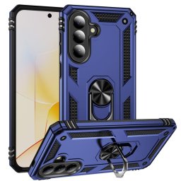 Хибриден гръб със стойка за Samsung Galaxy А57 5G - тъмно син