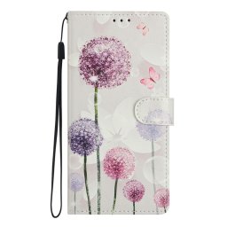 Калъф страничен флип за Samsung Galaxy А57 5G - глухарчета