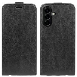 Кожен калъф flip за Samsung Galaxy А57 5G - черен
