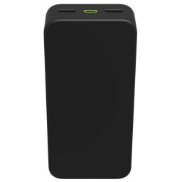 Външна батерия/power bank/ Mophie Powerstation 20K (2023) Black (401110787), 20 000mAh, черна, 2x USB-A, 1x USB-C, PD