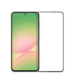 Извит 3D удароустойчив стъклен протектор покриващ целия екран за Samsung Galaxy A37 5G/А57 5G - с черна рамка