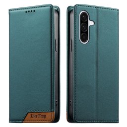 Калъф тип портмоне марка DIERFENG за Samsung Galaxy A37 5G - зелен