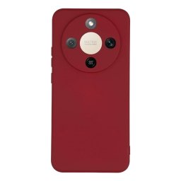 Силиконов гръб за Honor Magic8 Lite - винено червен
