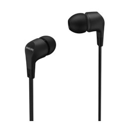 PHILIPS слушалки с микрофон цвят черен Вградено дистанционно управление (TAE1105BK/00)