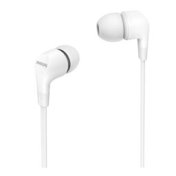PHILIPS слушалки с микрофон цвят бял Вградено дистанционно управление (TAE1105WT/00)