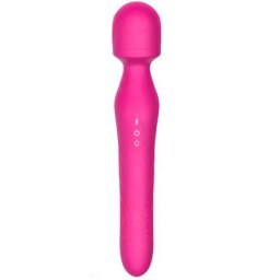 Вибриращ Wand Масажор от медицински силикон "CLAIRE PINK" 23.7 см