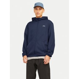 Jack & Jones Суитшърт Basic 12261373 Тъмносин Regular Fit