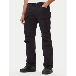 G-Star Raw Текстилни панталони 3D D26950-C106 Черен Straight Fit