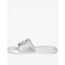 PUMA Popcat 20 Irridescent Slides White