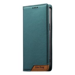 Калъф тип портмоне марка DIERFENG за Xiaomi 17 - зелен
