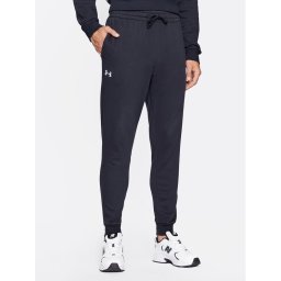 Under Armour Долнище анцуг Ua Rival Fleece Joggers 1379774 Черен Loose Fit