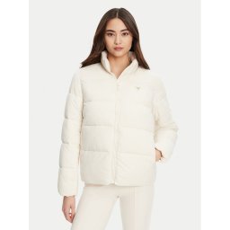 Guess Зимно яке V4YL03 WFUD0 Екрю Regular Fit