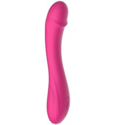 Секс вибратор за G-точка - медицински силикон "PINK CHANEL" 21 см