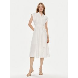 Gap Рокля тип риза 857655-00 Екрю Regular Fit