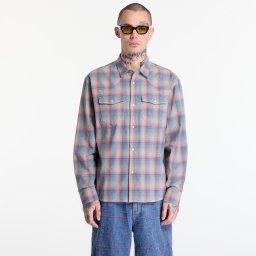 Риза PLEASURES Sender Western Button Up Pink L