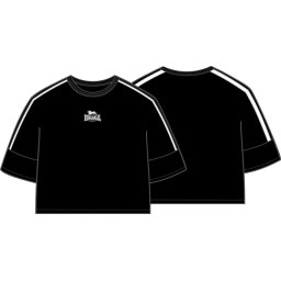 Дамска тениска с овърсайз райета Lonsdale