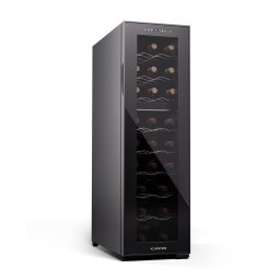 Klarstein Shiraz 24 Uno, охладител за вино, 2 зони, 75 л/24 бутилки, 5-18 °C, сензорно управление (HEA-Shiraz 24- duo)