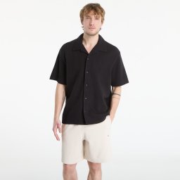Риза Calvin Klein Jeans Ss Hd Cotton Waffle Camp Shirt Black L