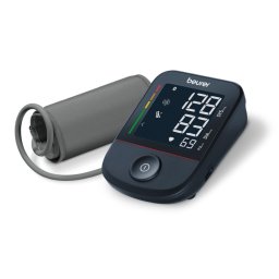 Beurer BM 48 BT - апарат за кръвно налягане за ръка, Bluetooth, патентован индикатор за покой - черен