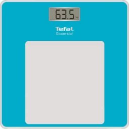 Tefal Essential PP1303V0 - дигитална везна за баня, 150 кг, стъкло - синя