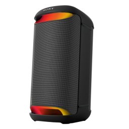 Aудио система Sony SRS-XV500, MEGA BASS, Bluetooth, LDAC, Wireless, IPX4, Party Connect, Караоке, LED осветление, 25 часа автономност, Черен