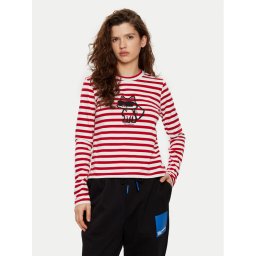 KARL LAGERFELD Блуза A1W17137 Червен Regular Fit