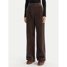 Weekend Max Mara Текстилни панталони Tania 2525136092 Кафяв Wide Leg