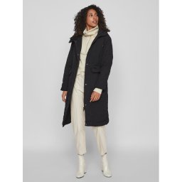 Vila Преходно яке Vipura 14088065 Черен Regular Fit