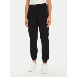 Liu Jo Sport Текстилни панталони TF4279 J6182 Черен Regular Fit