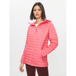 Columbia Пухено яке Silver Falls™ Hooded Jacket Червен Regular Fit