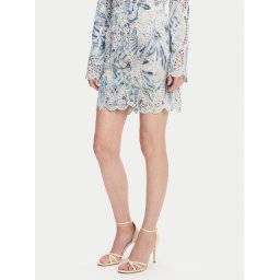 Guess Мини пола W5GD1T WHAD2 Син Regular Fit