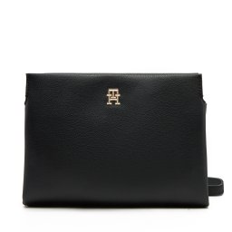 Дамска чанта Tommy Hilfiger Th Legacy Mini Crossover AW0AW17225 Черен
