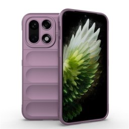 Подсилен силиконов гръб на ленти за OnePlus 15 - лилав
