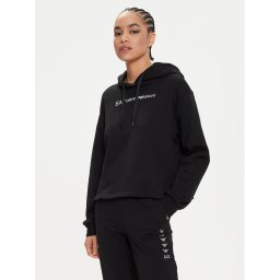 EA7 Emporio Armani Суитшърт 3DTM03 TJSYZ 1200 Черен Regular Fit