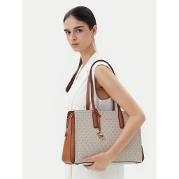 Дамска чанта MICHAEL Michael Kors Laila 30S5G9IT2B Екрю