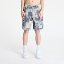 Къси панталони PLEASURES Boro Baggy Jorts Indigo 28