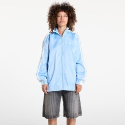 Яке adidas Originals Satin Firebird Track Top Ruffle 3-Stripes Clear Sky XS