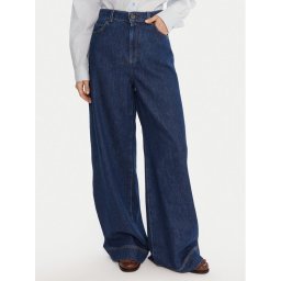 Weekend Max Mara Дънки Ciro 2525186042 Тъмносин Wide Leg