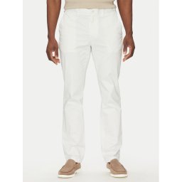 Tommy Hilfiger Чино панталони Denton MW0MW37873 Бял Slim Fit