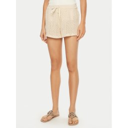 Roxy Плажни шорти Sunset Riders ERJX603396 Екрю Regular Fit