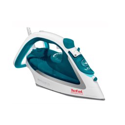 Tefal Easygliss Plus FV5718E0 - парна ютия 2500W, 195g/min ударна пара, Durilium AirGlide - светлозелена